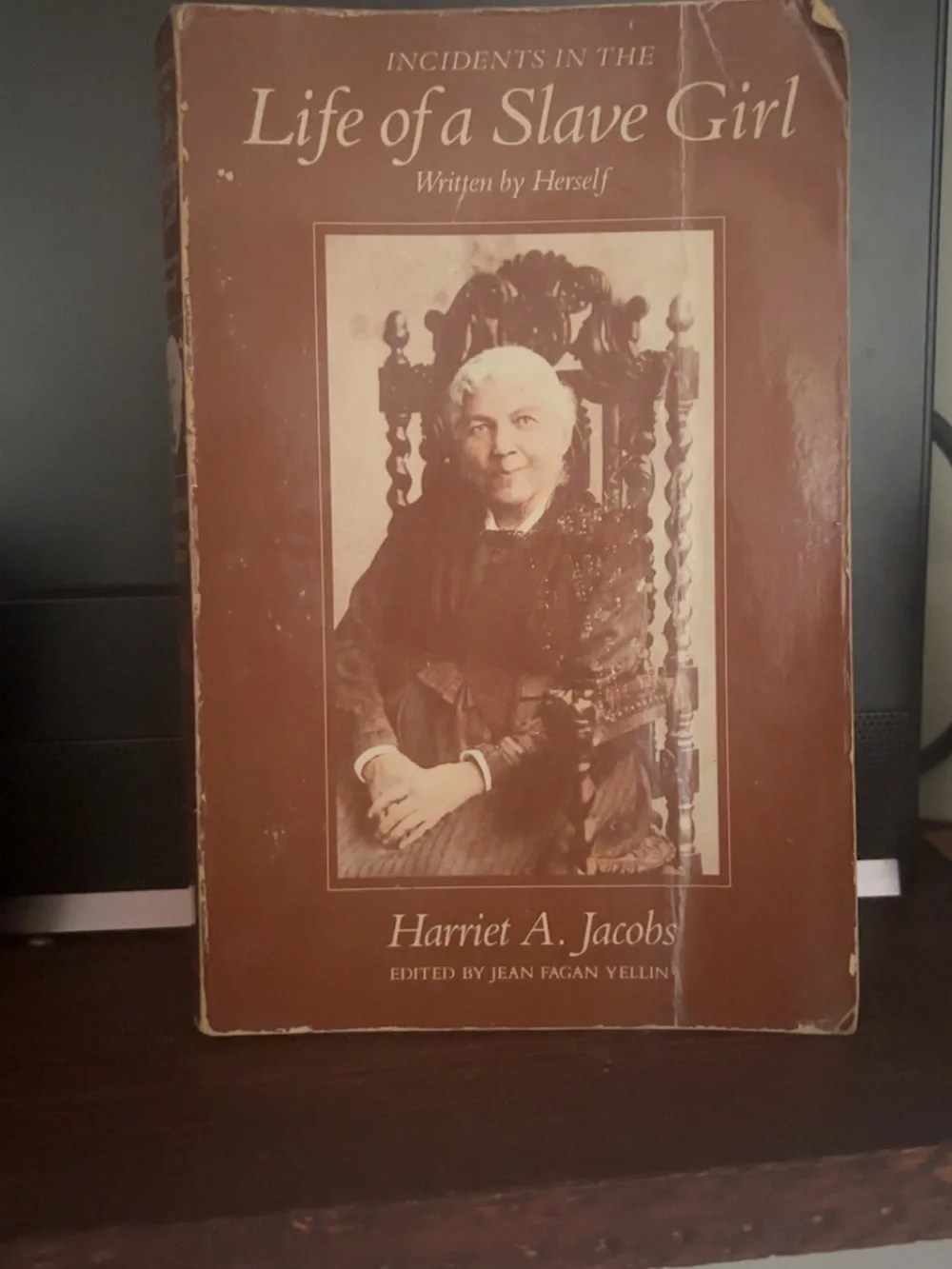 Harriet A. Jacobs 'Incidents in the Life of a Slave Girl' Brown Cover